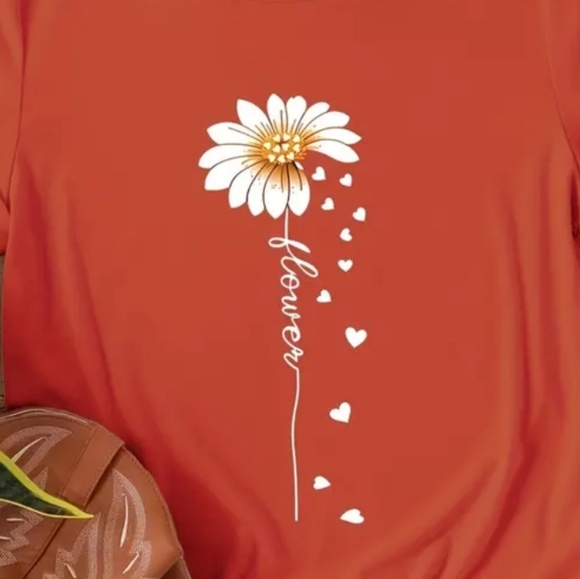 RESTOCKED! New!  Lovely short sleeves  tee  Xlarge - Picture 6 of 8